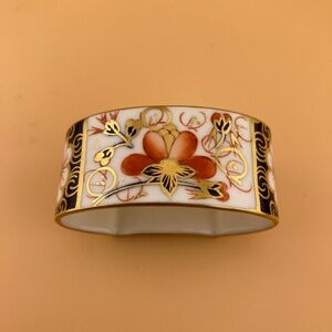 Vintage Royal Crown Derby Imari Pattern #2451 Napkin Ring